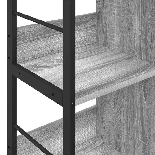 Рафт за книги 9 нива 102 x 32 x 104,5 см Инженерна дървесина