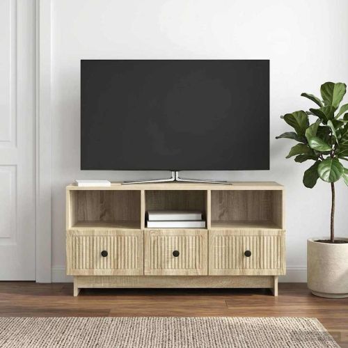 ТВ шкаф Дъб сонома 102 x 34,5 x 50 см Инженерна дървесина