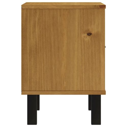Нощно шкафче FLAM 40x35x50 см бор масив
