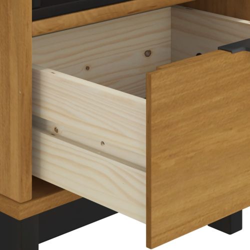 Нощно шкафче FLAM 40x35x50 см бор масив