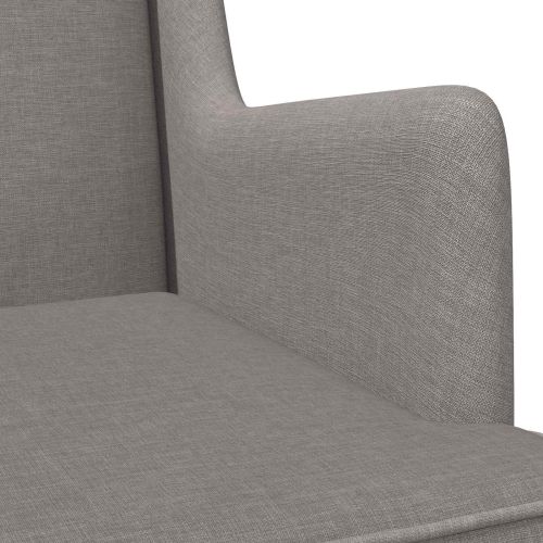 Люлеещ се стол Таупе 62 x 80 x 85 см текстил