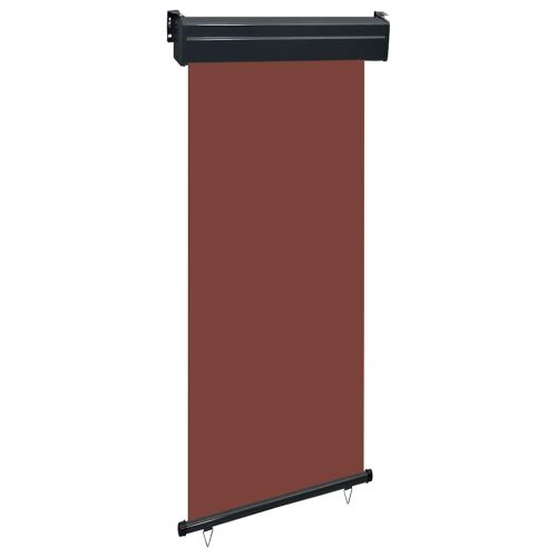 Вертикална тента за балкон, 85x250 см, кафява