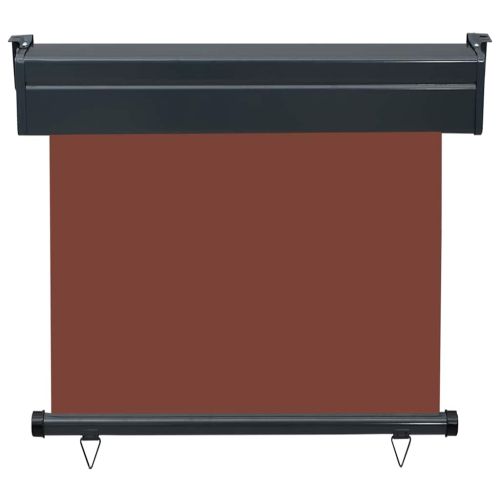 Вертикална тента за балкон, 85x250 см, кафява