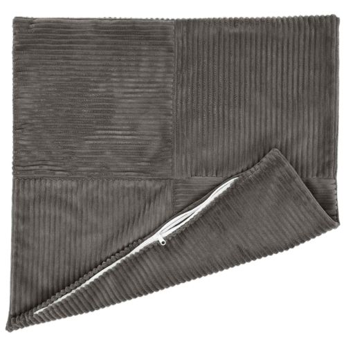 Калъфка за възглавница 6 pcs ALMELO Тъмносиво 60 x 60 cm