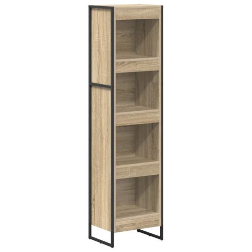 Шкаф за книги 40 x 30 x 155 см Инженерна дървесина Сонома