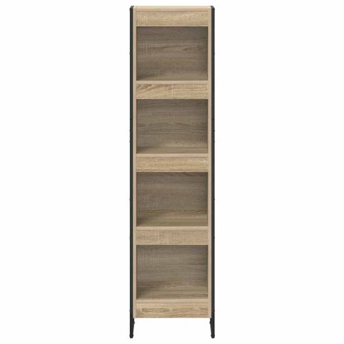 Шкаф за книги 40 x 30 x 155 см Инженерна дървесина Сонома