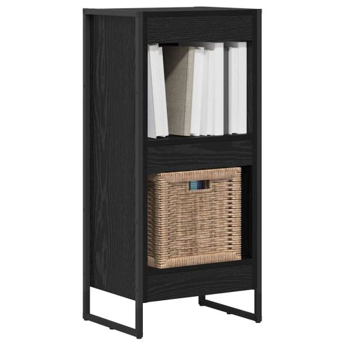 Шкаф за книги 40 x 30 x 86,5 см Инженерна дървесина Черния дъб