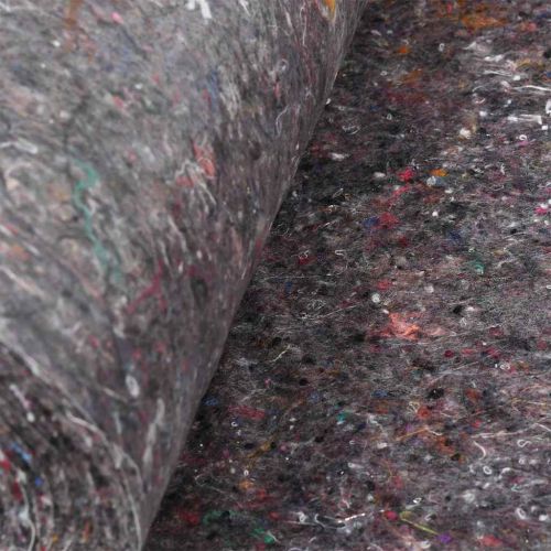 Неплъзгаща се поларна материя за художници 25 м 180g/m² Grey