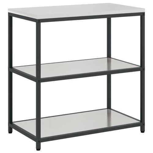Кухненска рафтова единица HATTEM Сребристо 90 x 50 x 92 см