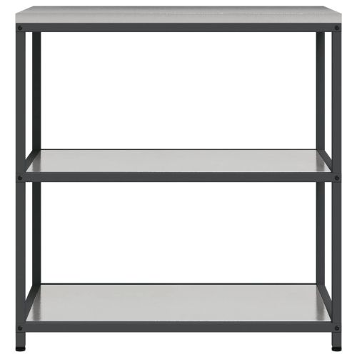 Кухненска рафтова единица HATTEM Сребристо 90 x 50 x 92 см