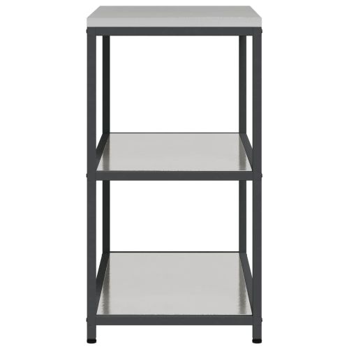 Кухненска рафтова единица HATTEM Сребристо 90 x 50 x 92 см