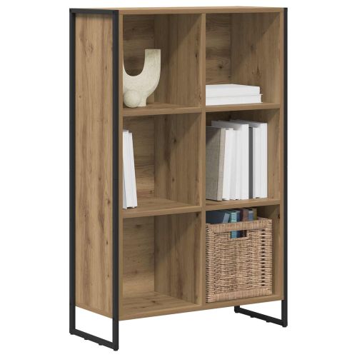 Шкаф за книги Дъб артизан 68 x 30 x 108 cm Инженерна дървесина