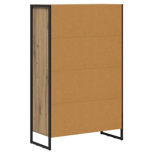 Шкаф за книги Дъб артизан 68 x 30 x 108 cm Инженерна дървесина