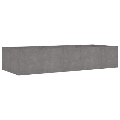 Градинска повдигната леха 200x80x40 см кортенова стомана
