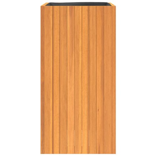 Градинска кашпа 45x45x90 см масивна акация