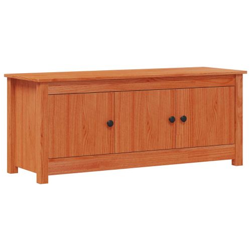 Шкаф за обувки Восъчен Кафяв 110 x 38 x 45,5 см