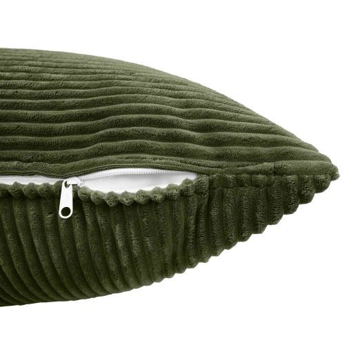 Калъфка за възглавница 2 pcs ALMELO Зелено 60 x 60 cm кордурой