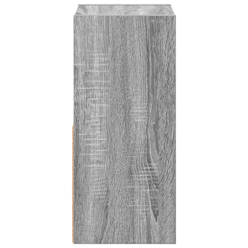 Нощно шкафче 2 бр. Сив Сонома 25,5 x 22 x 49,5 см