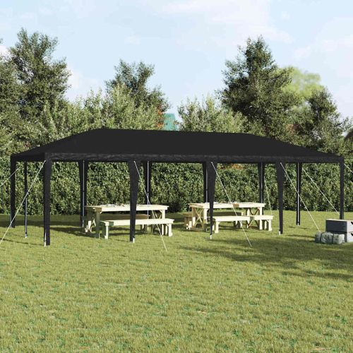 Парти шатър Антрацит 800 x 400 x 266 см Полиетилен и стомана