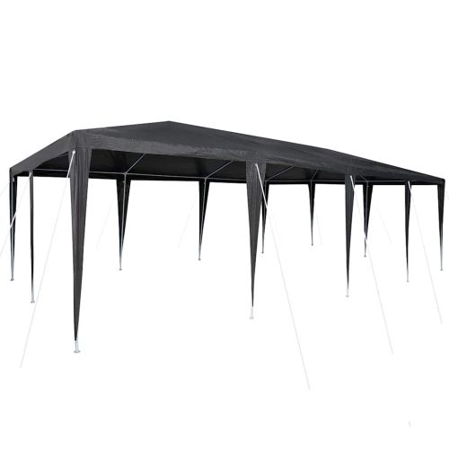 Парти шатър Антрацит 800 x 400 x 266 см Полиетилен и стомана