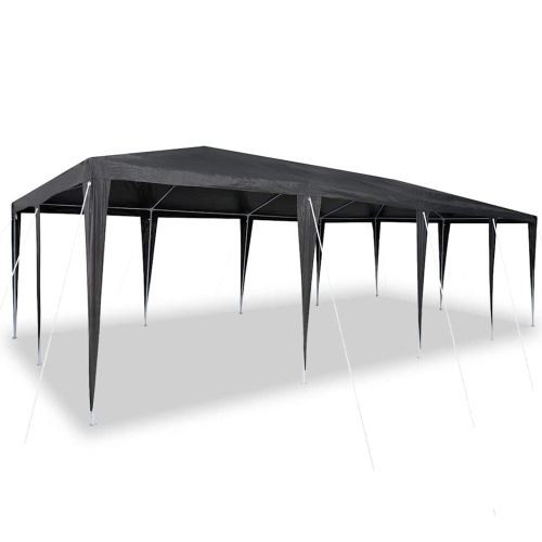 Парти шатър Антрацит 800 x 400 x 266 см Полиетилен и стомана