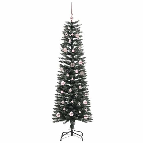 С изкуствено коледно дърво с 150 LED светодиода Зелен 150 cm
