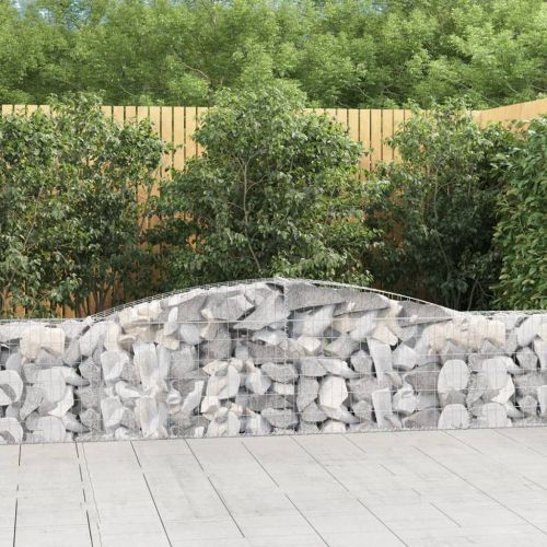Габионни кошници арка 8 бр 400x30x60/80 см поцинковано желязо