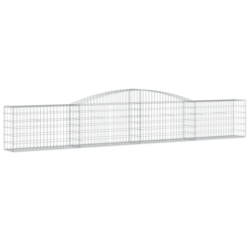 Габионни кошници арка 8 бр 400x30x60/80 см поцинковано желязо
