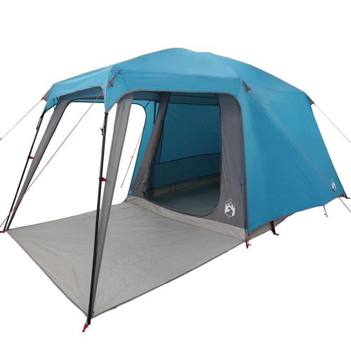 Палатка за къмпинг с куполна веранда за 5 души Blue Waterproof