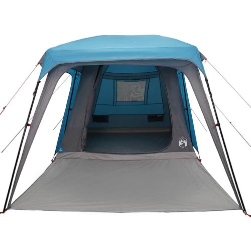 Палатка за къмпинг с куполна веранда за 5 души Blue Waterproof