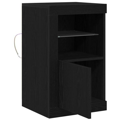 LED конзолна маса 41 x 37 x 67 см Инженерна дървесина