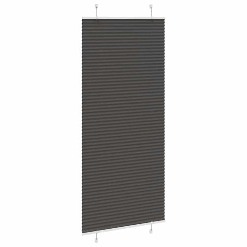 Плисирана щора черна 100x200 cm Ширина на плата 99,4 cm