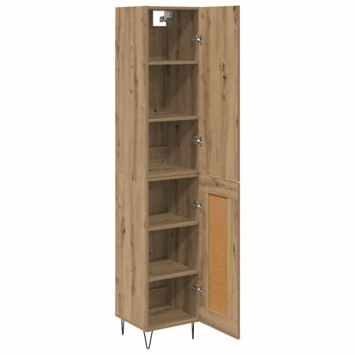 Висок шкаф Дъб 34,5 x 34 x 90 см Инженерна дървесина