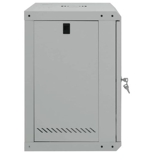 Мрежов кабинет със съхранение Сив 53 x 45 x 60 см Стомана