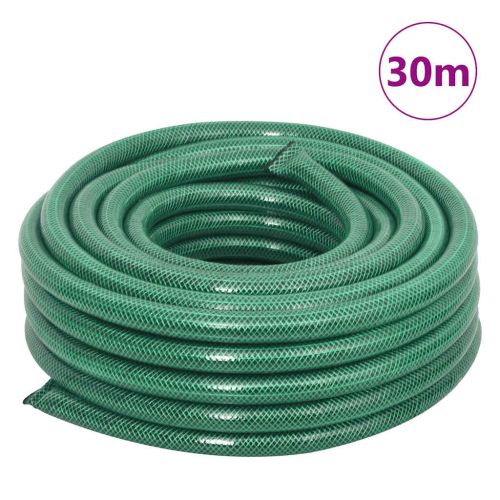 Макара за маркуч количка със зелен маркуч 0,75" 30 м PVC