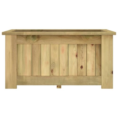 Повдигната леха, 100x50x50 см, импрегнирано борово дърво