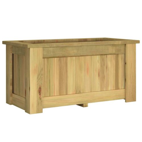 Повдигната леха, 100x50x50 см, импрегнирано борово дърво