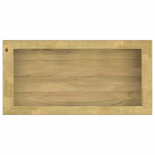 Повдигната леха, 100x50x50 см, импрегнирано борово дърво