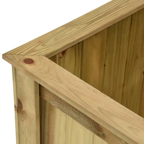 Повдигната леха, 100x50x50 см, импрегнирано борово дърво