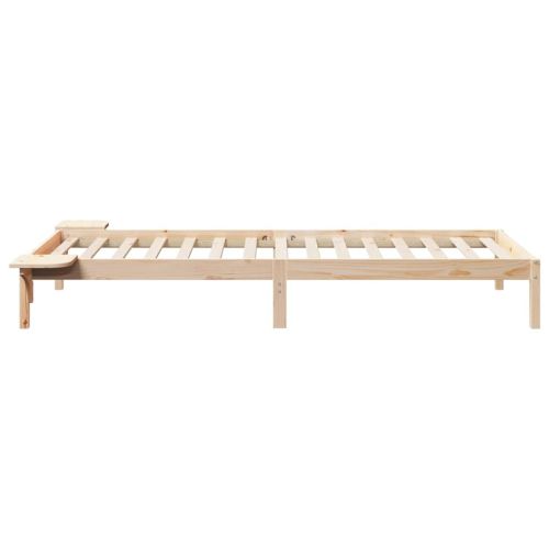 Легло с нощни шкафчета Естествен 100 x 220 cm