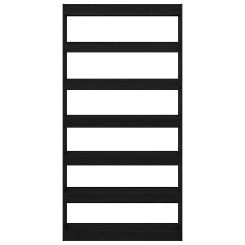 Шкаф за книги 6 нива 100 x 30 x 198 см Инженерна дървесина