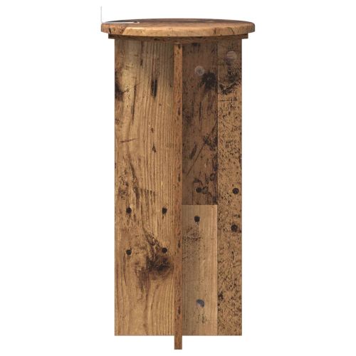 Стойка за растения 2 бр. Старо дърво 29,5 x 29,5 x 60 см