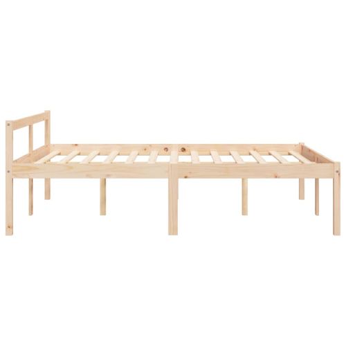 Легло за възрастни хора 120x200 см бор масив