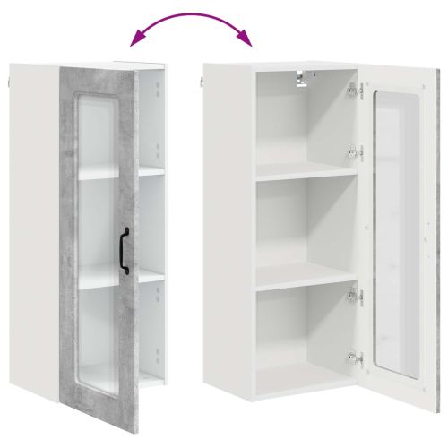 Панел за миялна машина Kalmar Циментено сиво 40 x 31 x 100 см