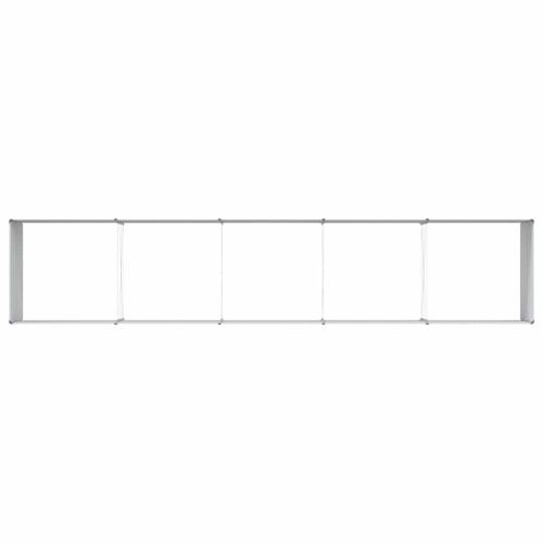 Градинска повдигната леха Светло кафяво 400 x 80 x 77 cm