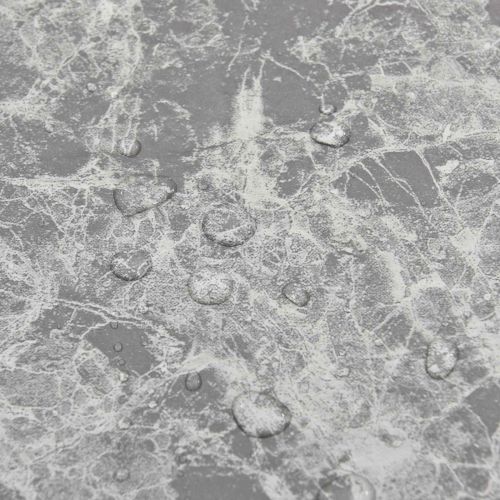 Самозалепващи дъски за настилка Сив и бял 30,5 x 30,5 см 20 бр.