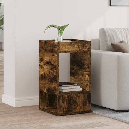 Крайна масичка Димян дъб 30 x 30 x 56 см Инженерна дървесина