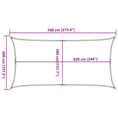 Платно-сенник, 160 г/м², червено, 4x7 м, HDPE