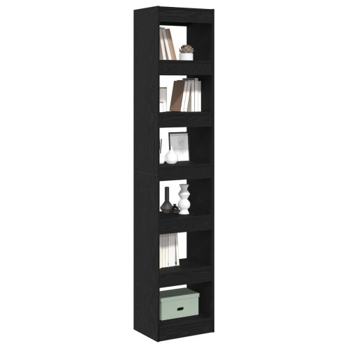 Шкаф за книги 6 нива 40 x 30 x 198 см Инженерна дървесина