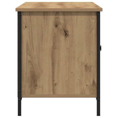 ТВ шкаф 100 x 40 x 50 cm дъб артизан Инженерна дървесина